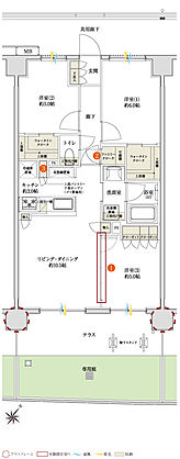 サンクレイドル桶川II 間取り Bg