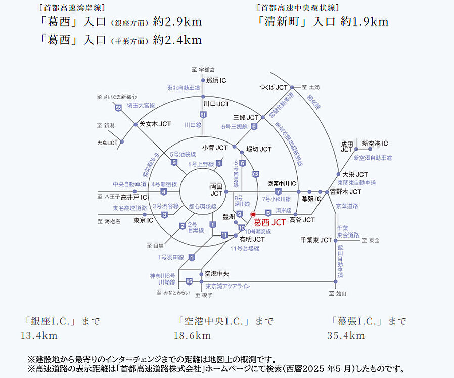 サンクレイドル葛西ステーションウィズ：交通図