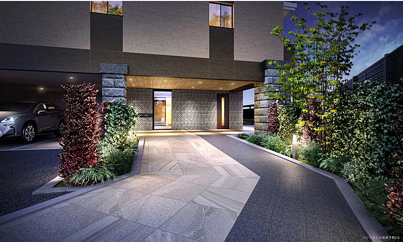 サンクレイドル瑞江 エントランス完成予想CG