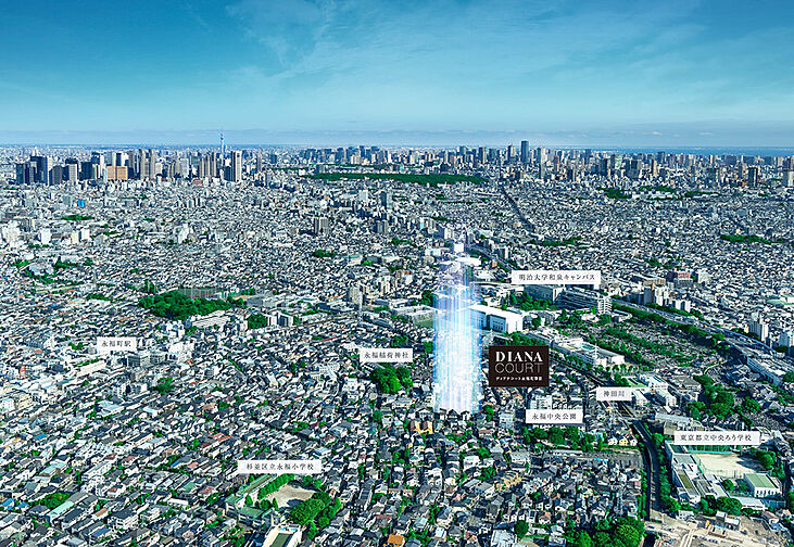 ディアナコート永福町翠景 外観