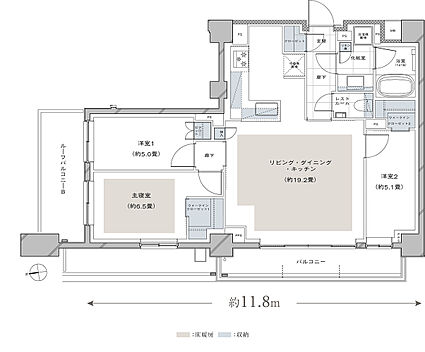 ディアナコート荏原町アトラス 間取り Mr