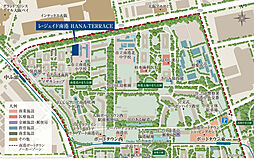 レ・ジェイド南港 現地案内図