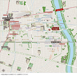 レ・ジェイド甲子園口 現地案内図