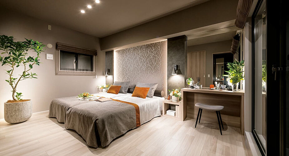 レ・ジェイド奈良三条通り ベッドルーム