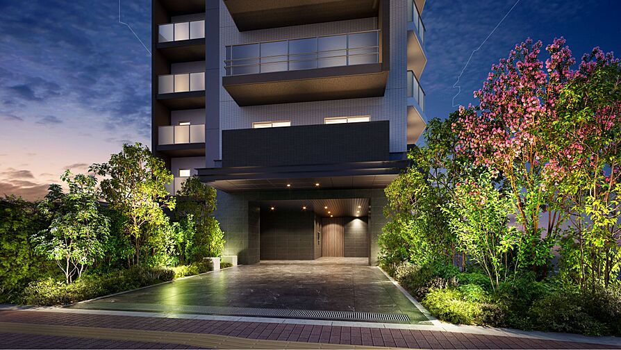 アウラ立川曙町 共用部