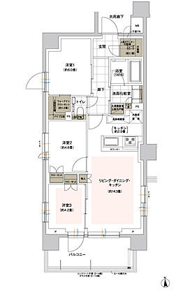 ウィルローズ自由が丘 間取り 【先着順】A