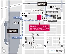 ウィルローズ光が丘 モデルルーム案内図