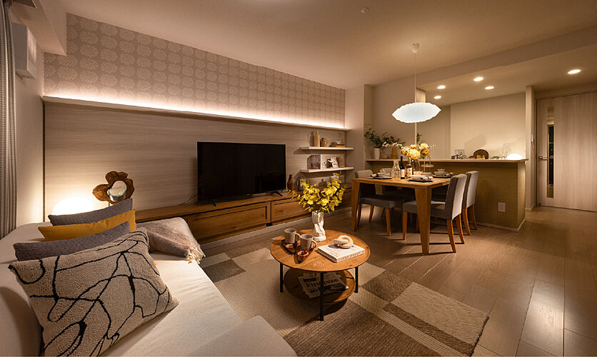 ガーデンシティ新金岡 リビング・ダイニング（SDタイプ）