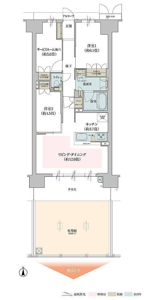 ガーデンシティ新金岡 間取り 【先着順】SPg