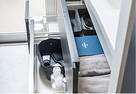 アルファステイツ水戸大町 スライド収納