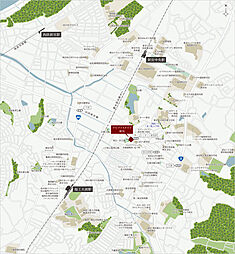 アルファステイツ新宮 現地案内図