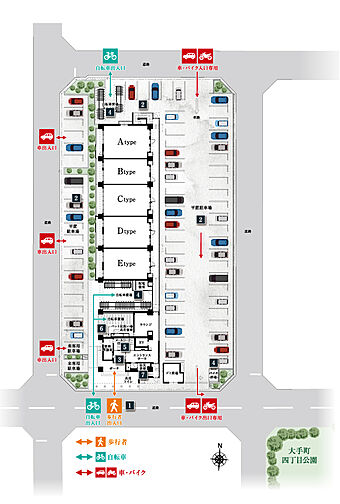 アルファステイツ名取大手町 共用部