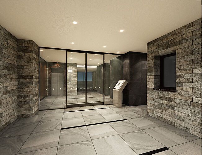 アルファステイツ西嫁島 エントランスホール完成予想図