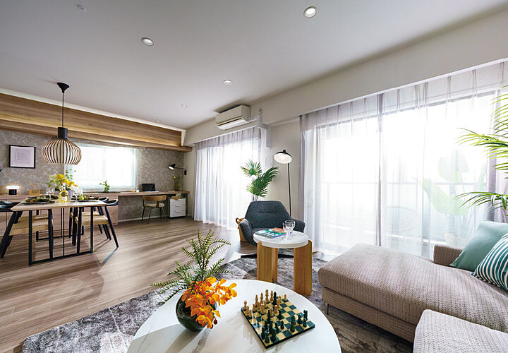 アルファステイツ能登川駅 リビング・ダイニング