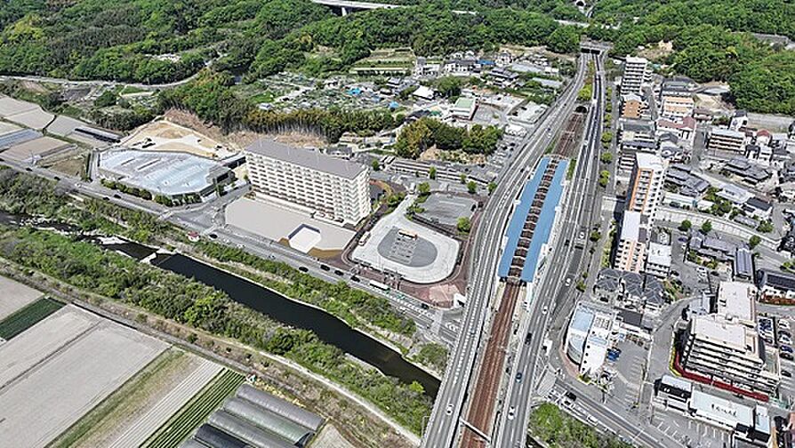 アルファステイツ伊川谷駅前 外観