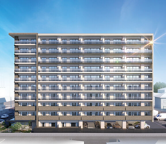 アルファステイツ桜通り十文字 外観完成予想図