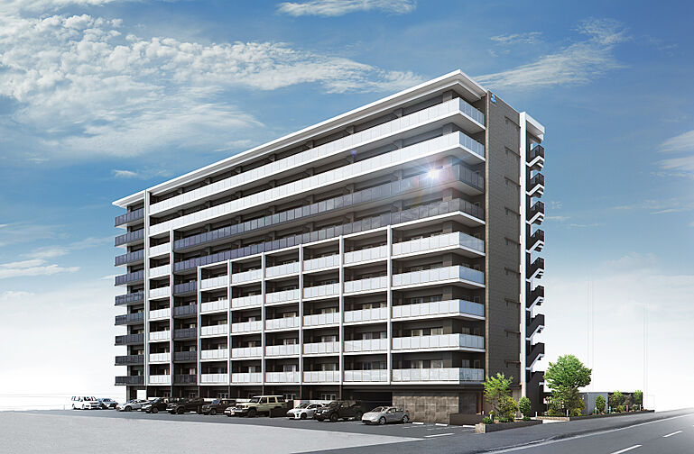 アルファステイツ衣山駅 外観