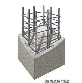アルファステイツ衣山駅 柱構造