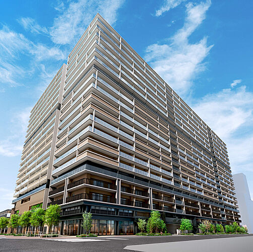 ジオ三田 外観完成予想図