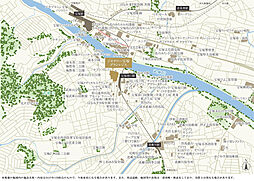 ジオタワー宝塚 グランレジス 現地案内図