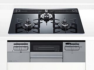 ジオ彩都セントラルコート ガラストップ温調機能付セーフティコンロ（ファミ）