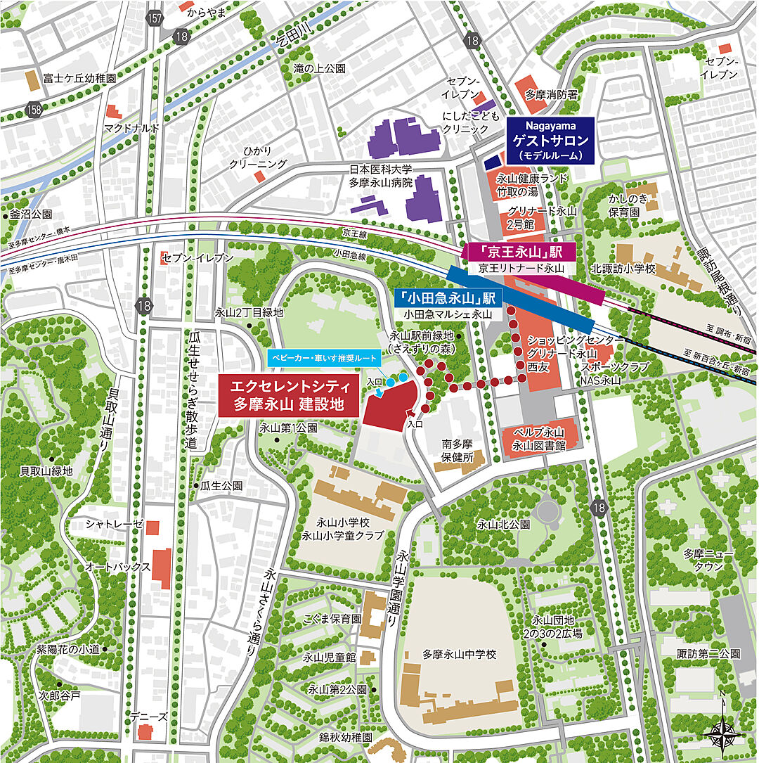 モデルハウス地図