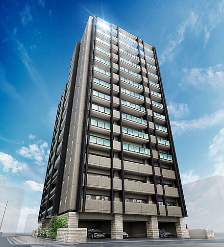 ファミリアーレ岩倉駅前 外観