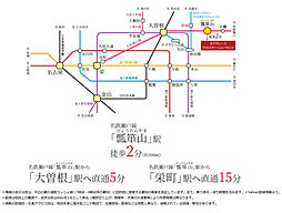モアグレース守山ステーションフロント アクセス図