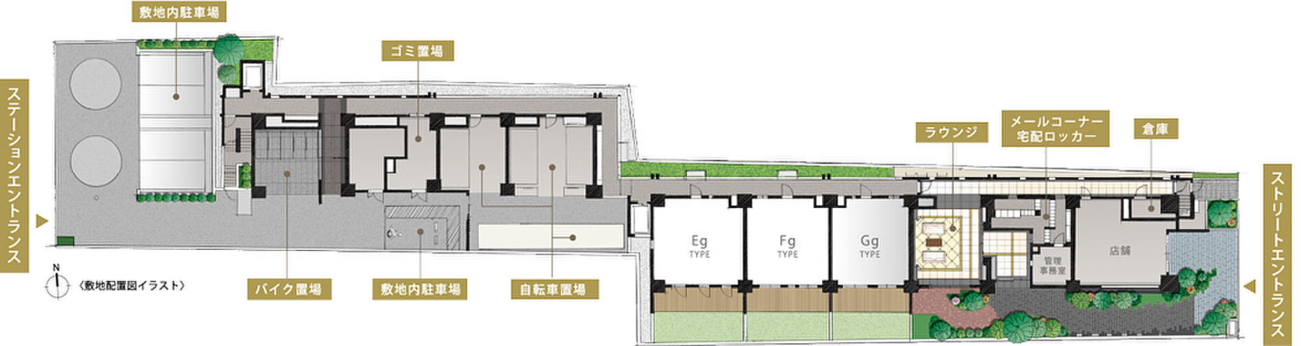 ルピアコート本川越ステーションビュー 共用部