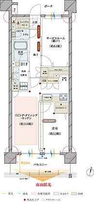 ルピアコート松戸五香 間取り C