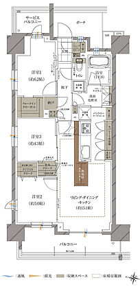 ルピアコート川口本町 間取り A