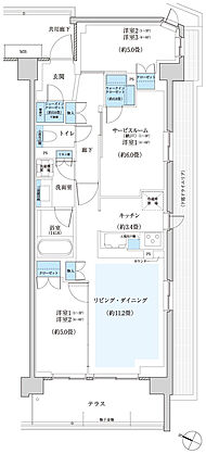 プラネスーペリア西東京緑町 間取り WDt