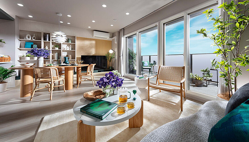 ガーラ・レジデンス湘南台 リビング・ダイニング