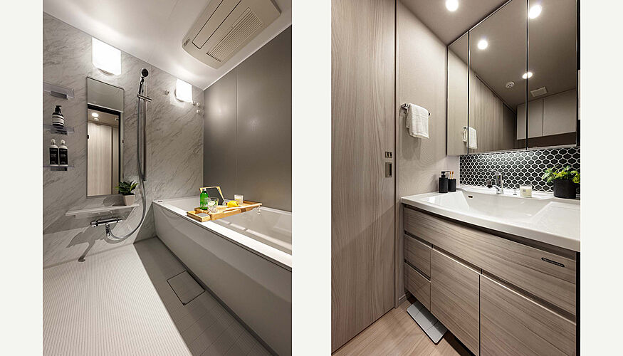 ガーラ・レジデンス湘南台 バスルーム／パウダールーム