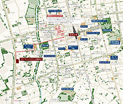 ガーラ・レジデンス湘南台 現地案内図