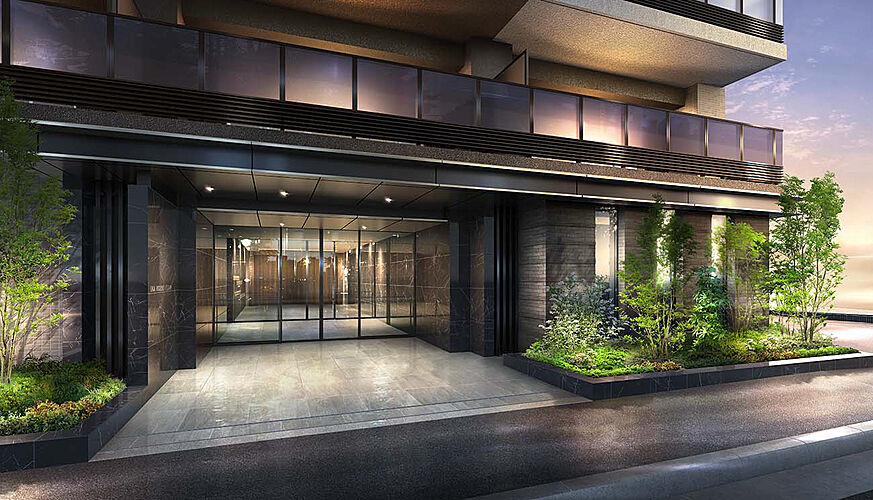 ガーラ・レジデンス藤沢 エントランス完成予想CG