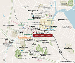 ポレスター唐津ザ・レジデンス 現地案内図