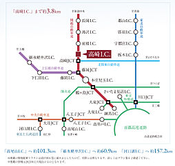 ポレスター高崎テラス アクセス図