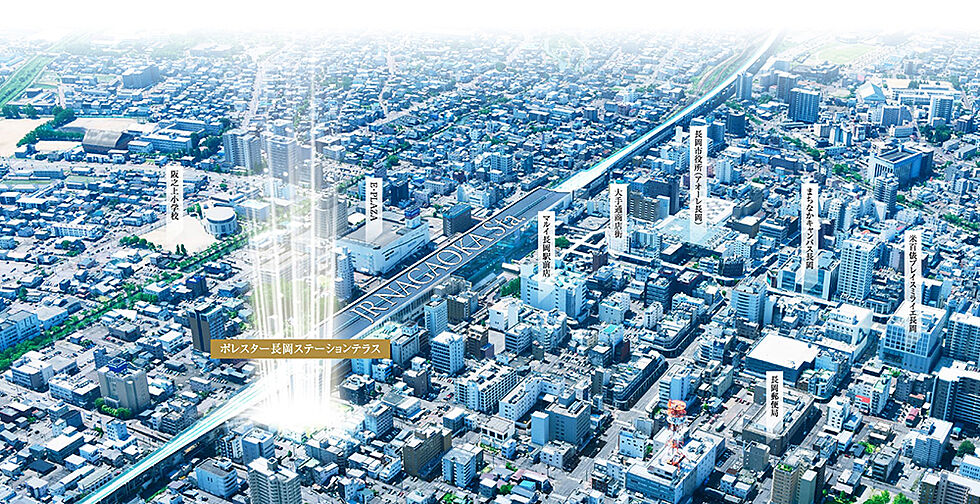 ポレスター長岡ステーションテラス 外観