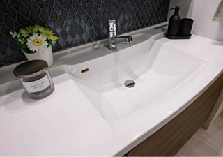 セントラルパーク盛南新都心 スクエアボウル一体型天板