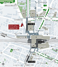 ポレスター立川 モデルルーム案内図