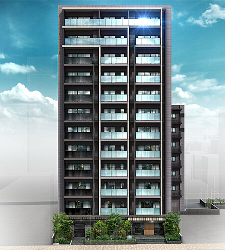 ポレスター大和ステーションビュー 外観完成予想図