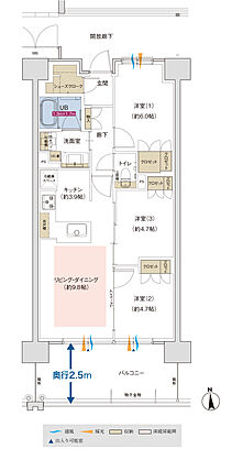 ポレスター佐久平駅南ガーデンテラス 間取り D1