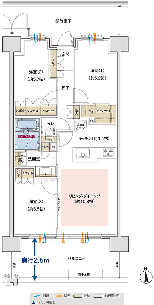 ポレスター佐久平駅南ガーデンテラス 間取り G