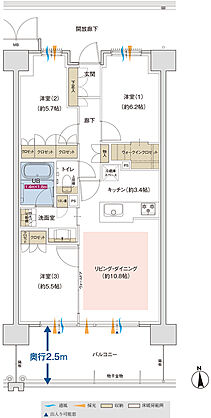 ポレスター佐久平駅南ガーデンテラス 間取り G