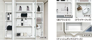 コネクトガーデン広島祇園 三面鏡裏収納