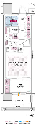 ソルティア上町台高津公園 間取り B