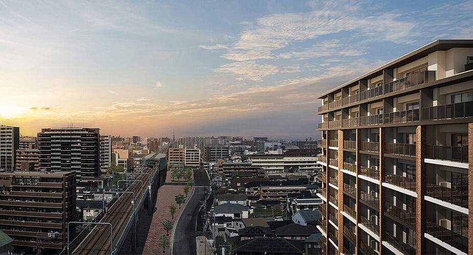 MJR白木原 外観完成予想CG