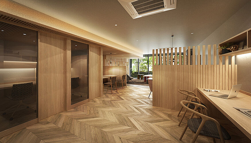 MJR白木原 スタディスペース完成予想CG