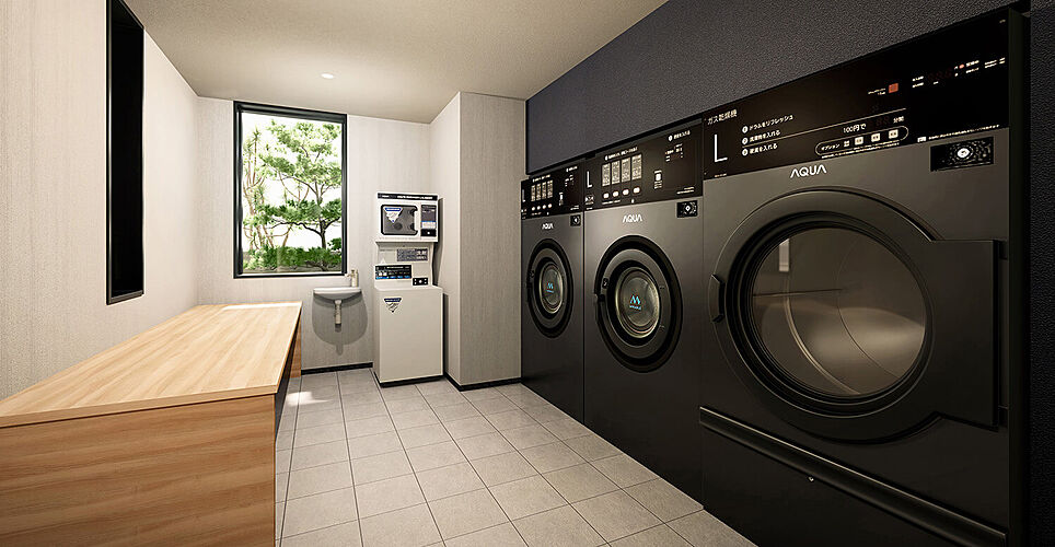 MJR大分D.C. ランドリーコーナー完成予想CG